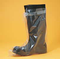 Polypropylene Shoe Covers Skid Free Sole XL
